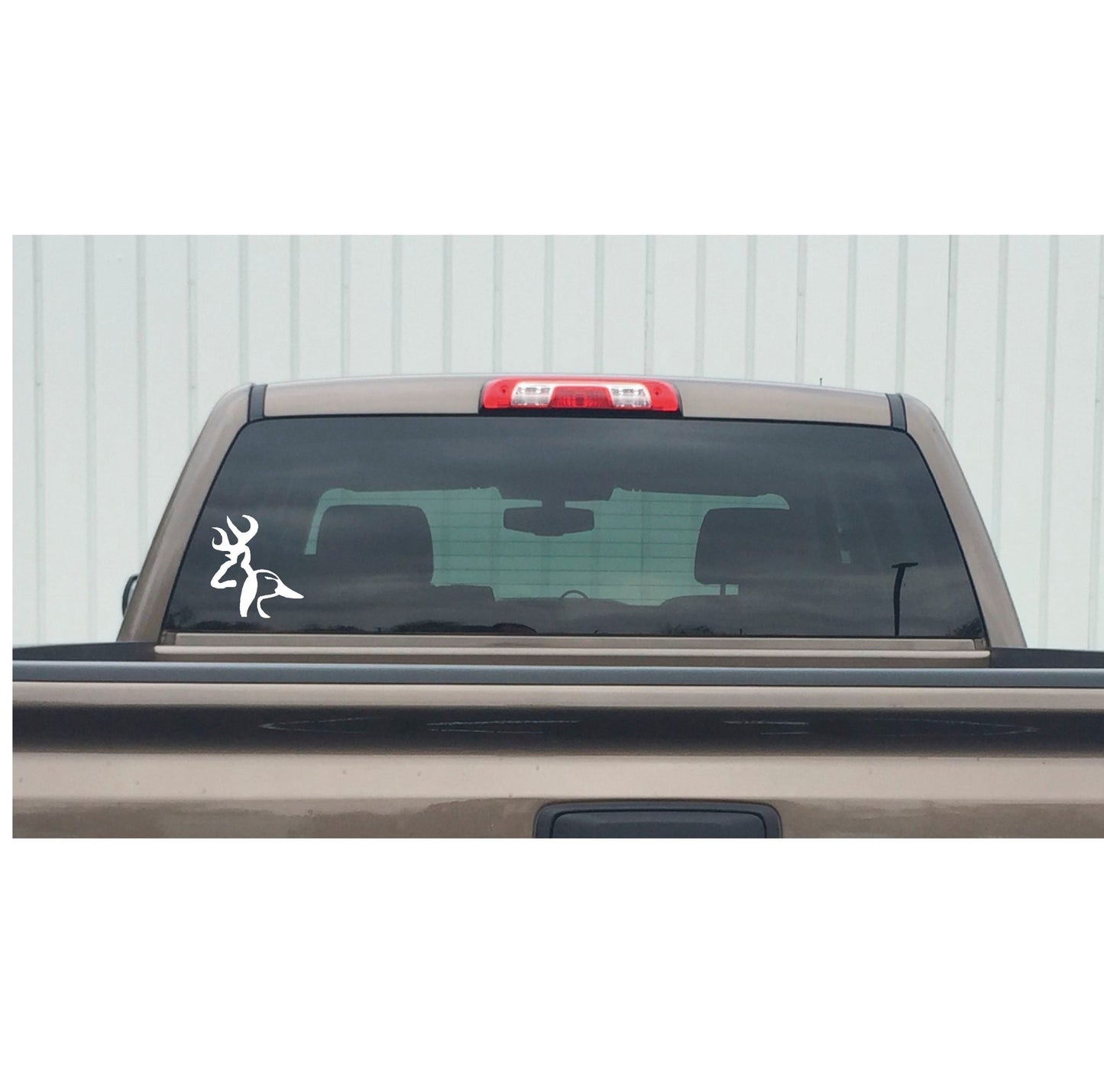 Duck and Buck Decal – Waterfowl & Deer Hunting Vinyl Sticker 1242