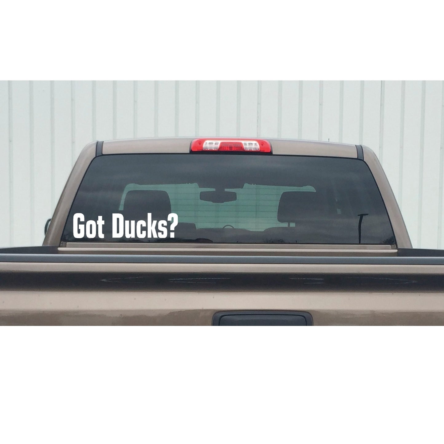 Got Ducks? Duck Hunting Decal - Got Ducks? Duck Hunting Waterfowl Sticker - 2411