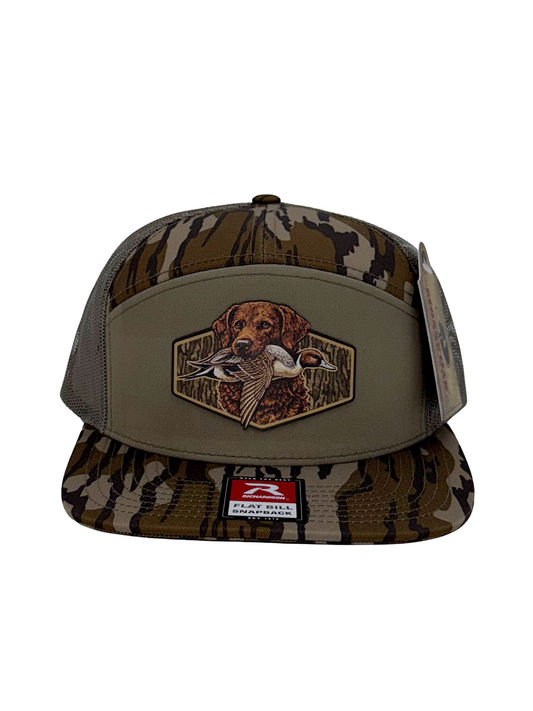 The Chessie 7 – Chesapeake Retriever Mossy Oak 7 Panel Hat | Duck Down Designs