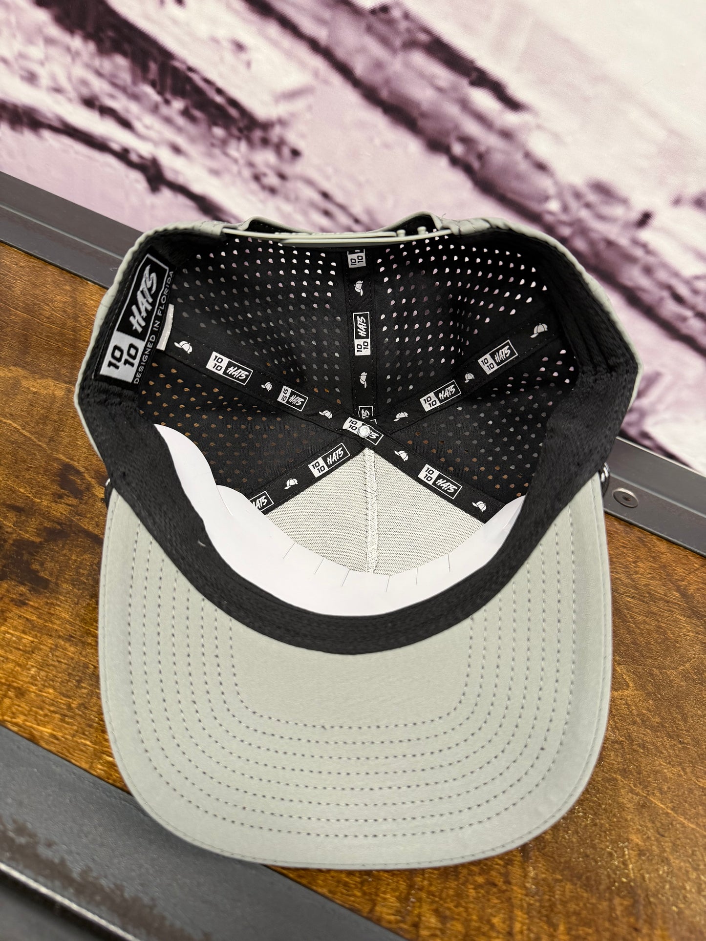 Backwater Badge Rope Hat - Waterproof Adjustable Cap with Dog & Duck Design